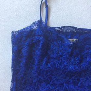 Blue Lace Cami